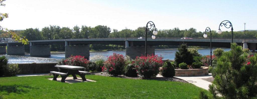 View of Danville Riverfront Park
