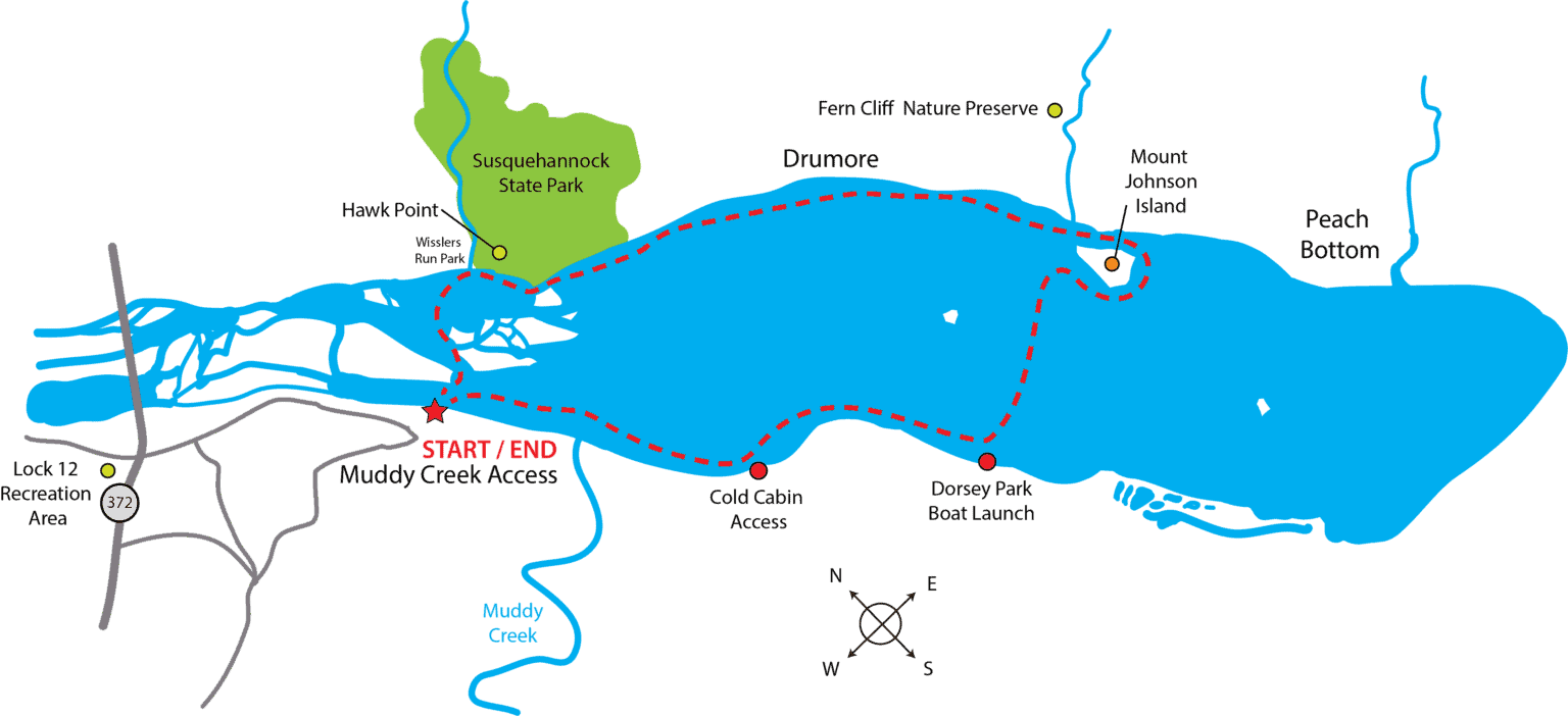 Kayak the Muddy Creek Loop Susquehanna Greenway