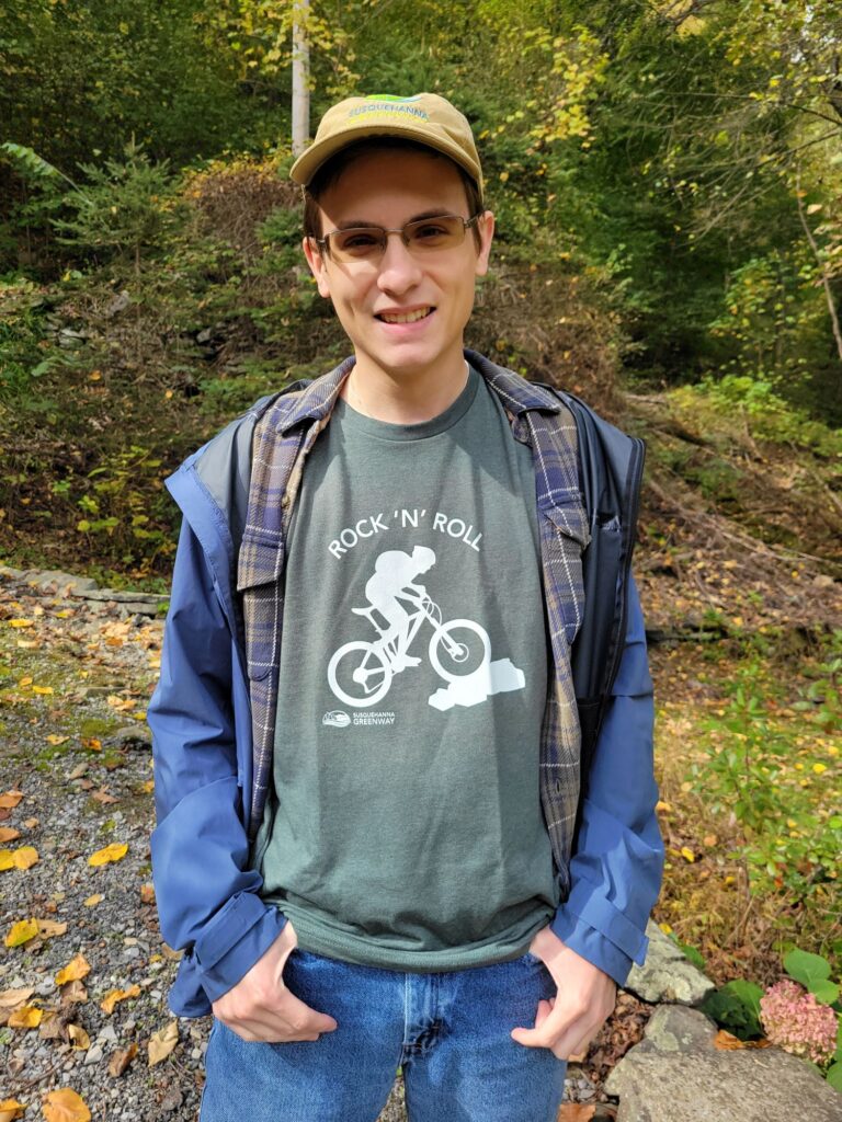 person wearing t-shirt