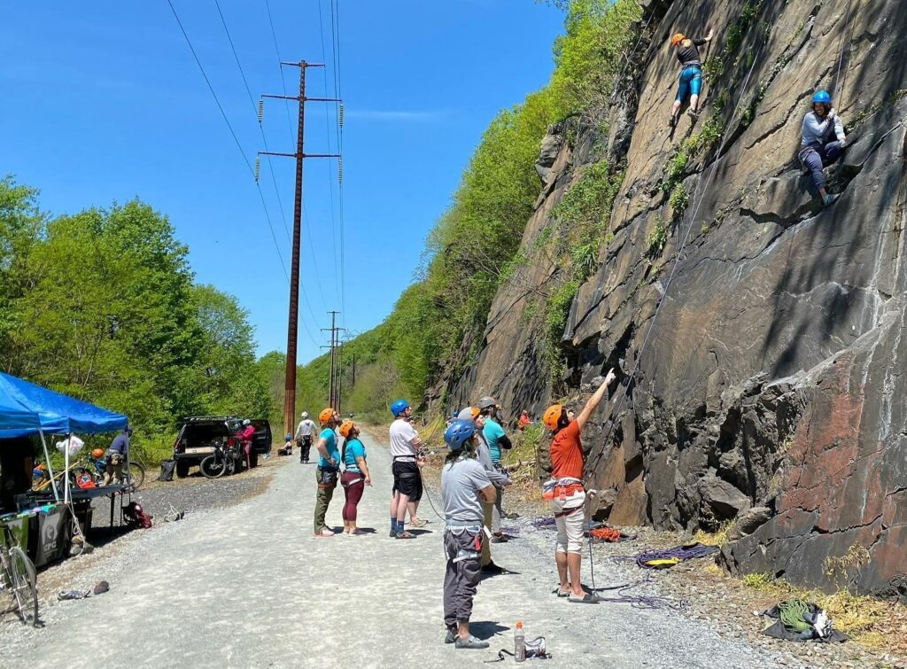 rock climbers