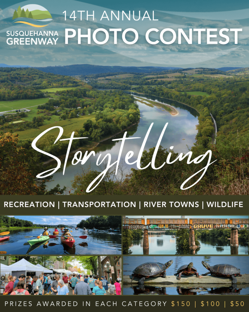 graphic promoting susquehanna greenway photo contest