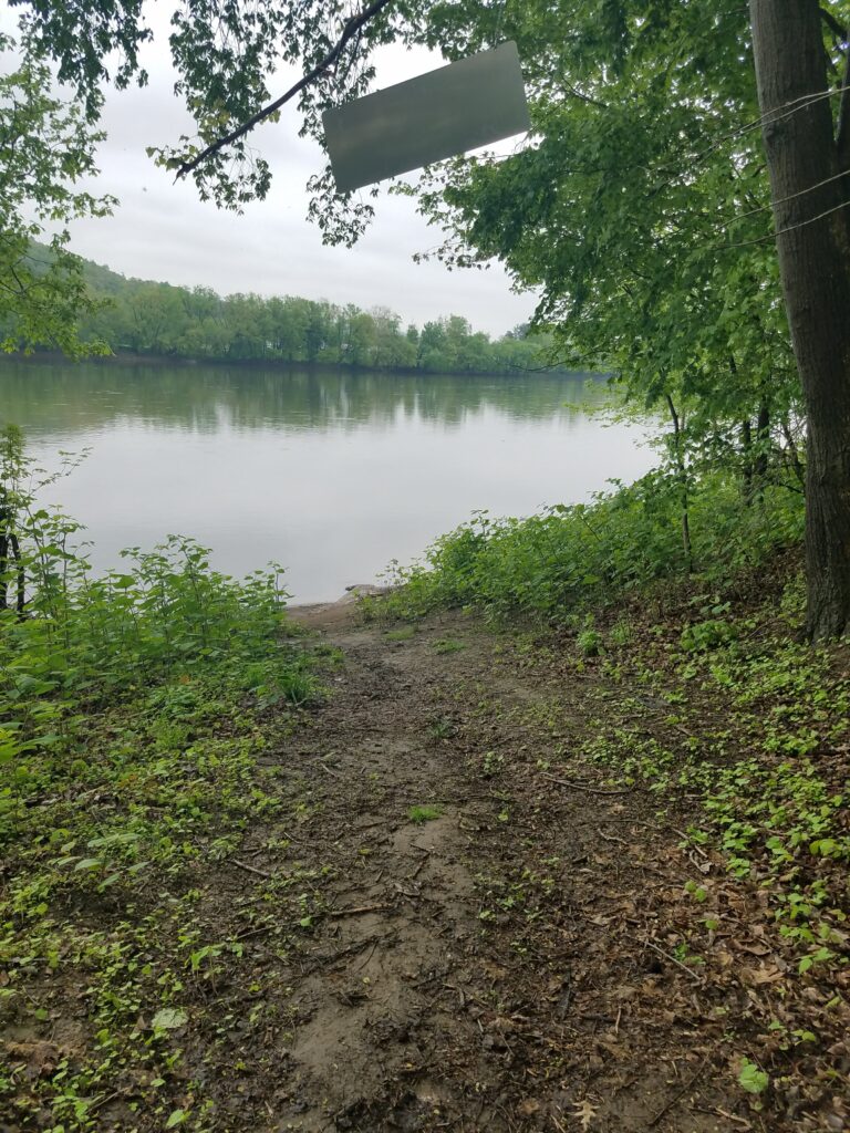 View of the Susquehanna River from the Riverside Municipal Access