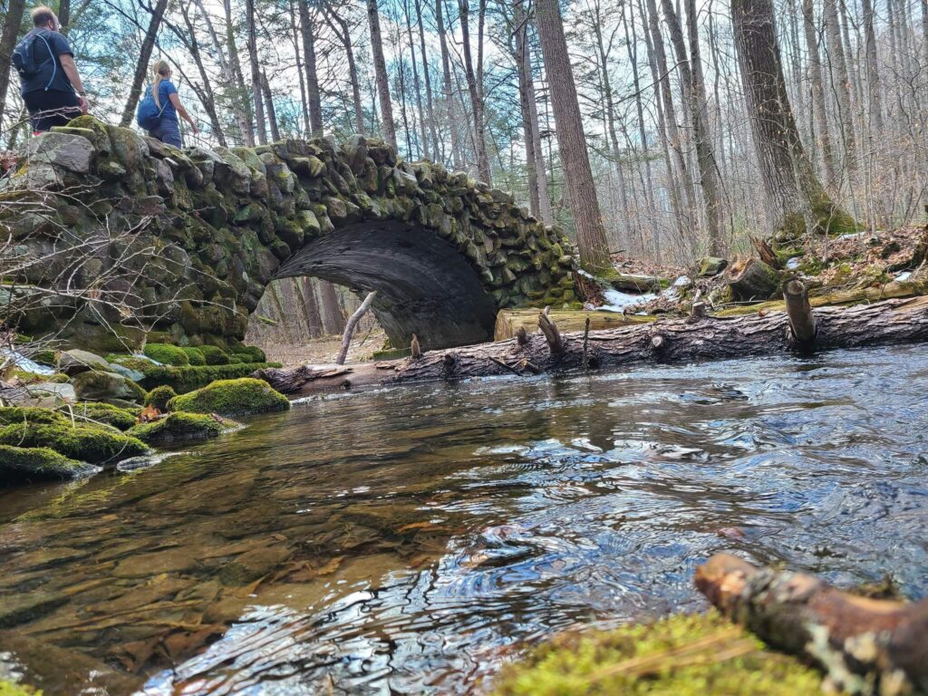 Photo of a bridge at the Williamsport Water Authority
